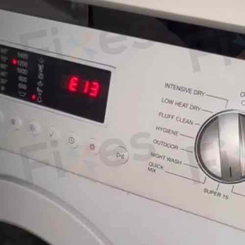 GAGGENAU前置式洗衣機🔒出現故障代碼E13