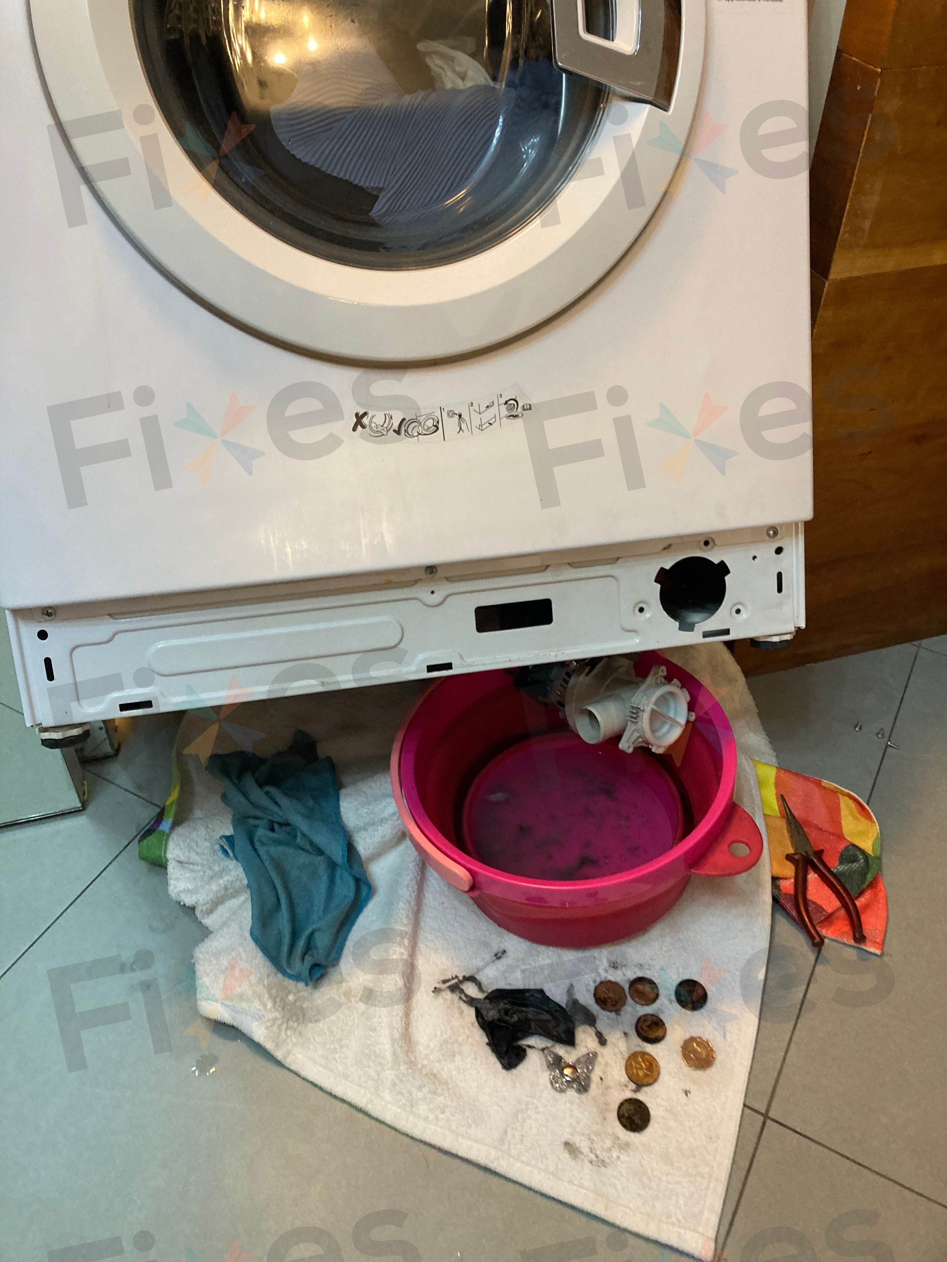 維修洗衣機：清理排水系統（Philco飛歌牌PW6710）