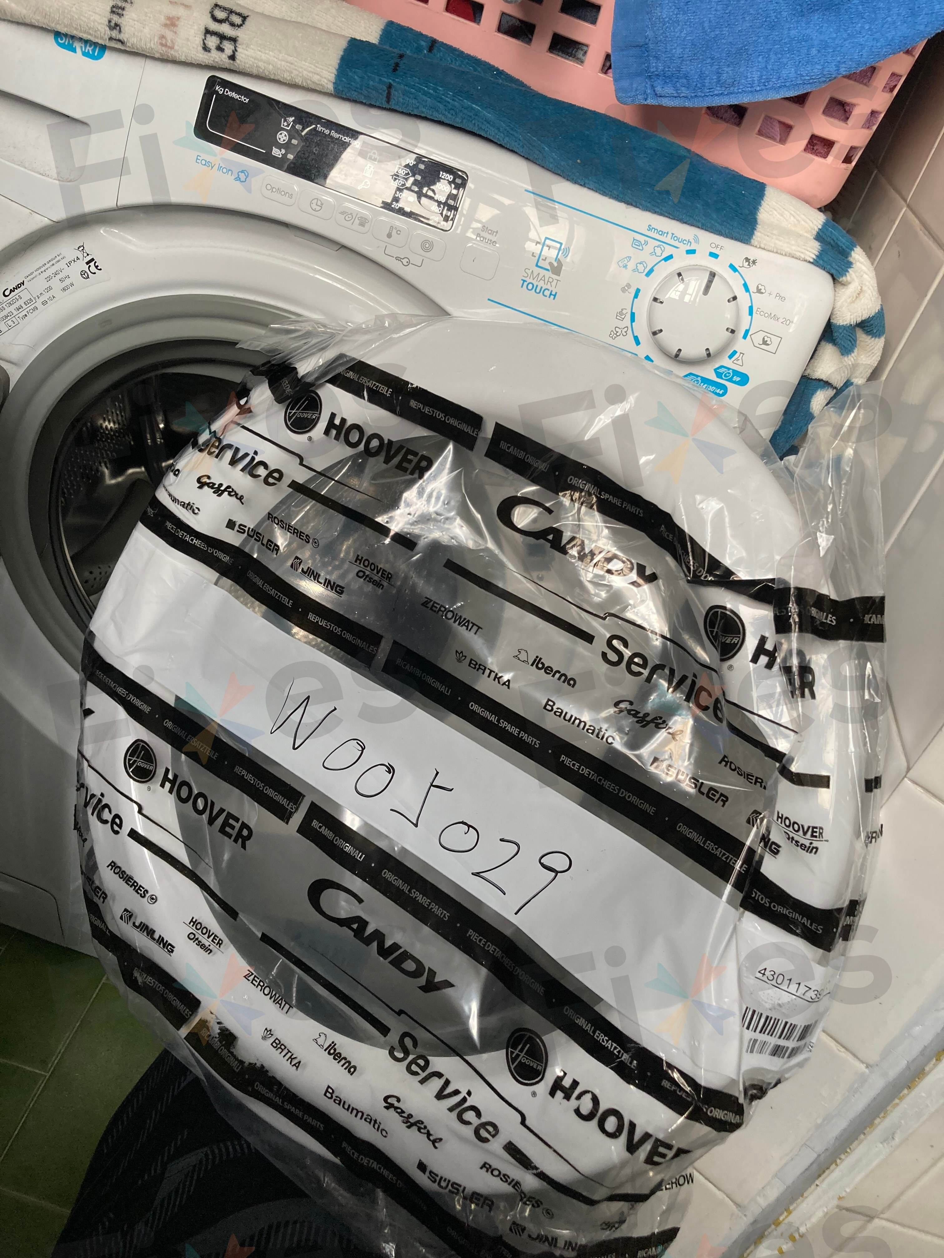 維修洗衣機：更換單邊門框（Candy金鼎牌CSS1282D3S）