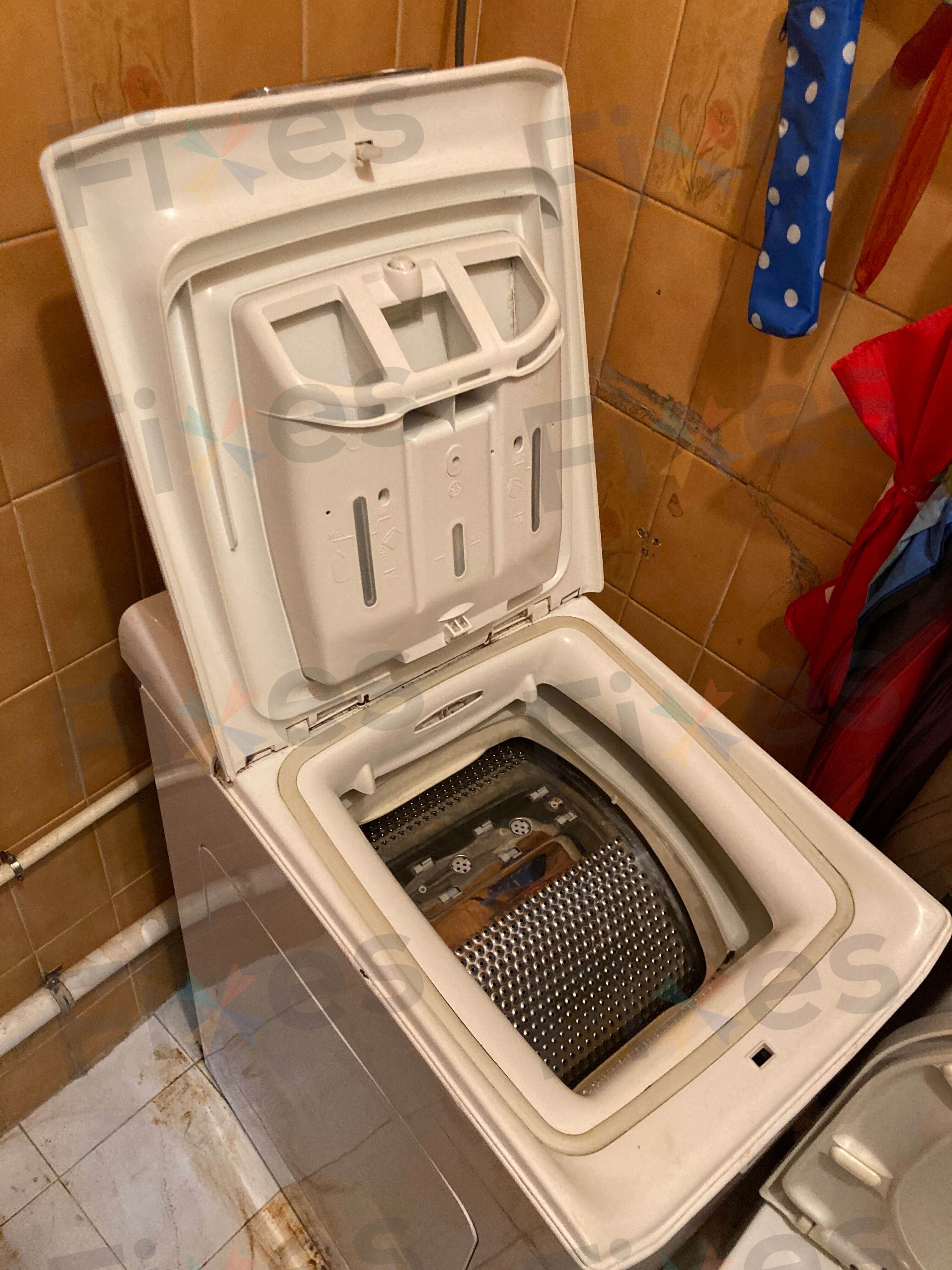 維修洗衣機：準備維修反門（Philco飛歌牌PTL7105D）