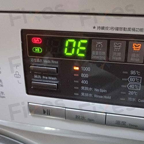 出現故障代碼OE🧹LG洗衣機 WFCT1408MW