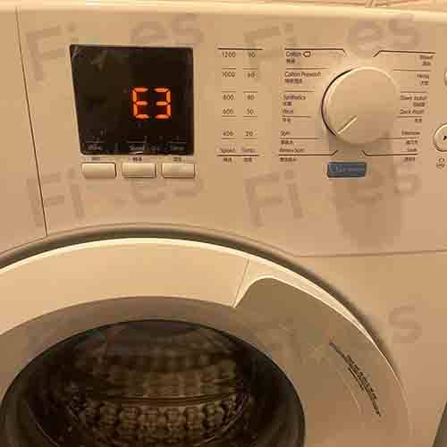 出現故障代碼E3🤖Thomson湯笙牌洗衣機 TMFWQ612